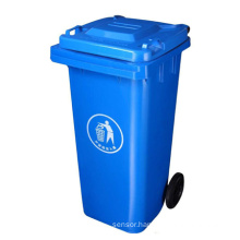 Outdoor Wheely Plastic Recycling Waste Bin